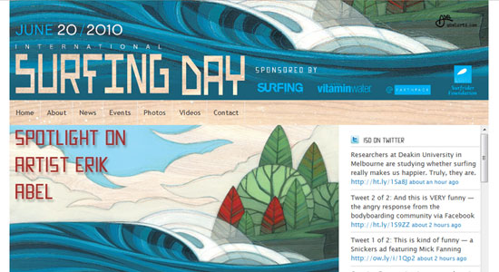 International Surfing Day Home Page