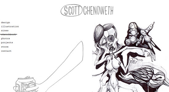 Scott Chenoweth Sketchbook