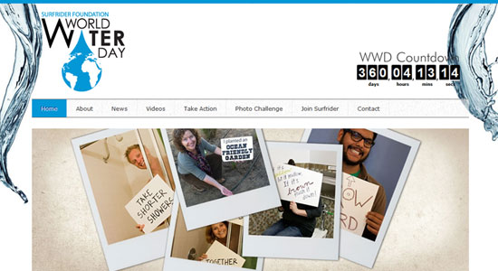 World Water Day Home Page